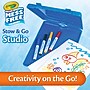 Crayola Color Stow & Go Studio Drawing Kit, Assorted Colors, 35 Pieces (75-2580)~#|#~sp316603513_sc7