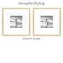 Excello Brands 18" x 18" MDF Square Triple Matted Picture Frame, Ash Wood (PF-TM1818-ASH)~#|#~sp316603995_sc7