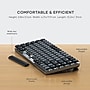 Satechi SM1 Slim Wireless Mechanical Keyboard, Linear Keys, Dark (ST-KSM1DK-EN)~#|#~sp316604017_sc7