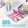 Say Hooray! Floral Cake Lunch Napkins, 2-Ply, Multicolored, 64/Pack (DTC382612NAP)~#|#~sp316693950_sc7