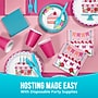 Say Hooray! Floral Cake Lunch Napkins, 2-Ply, Multicolored, 64/Pack (DTC382612NAP)~#|#~sp316693951_sc7