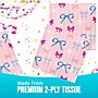 Say Hooray! Birthday Bow Bash Tableware Kit, Serves 16 Guests (DTC0064E2G)~#|#~sp316696102_sc7