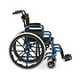 Medline Guardian Kidz Pediatric Manual Wheelchair, 14" Seat Width, Swing-Away Footrests, Blue (KPD4N22S1)~#|#~sp316741177_sc7