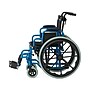 Medline Guardian Kidz Pediatric Manual Wheelchair, 14" Seat Width, Swing-Away Footrests, Blue (KPD4N22S1)~#|#~sp316741180_sc7
