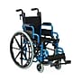 Medline Guardian Kidz Pediatric Manual Wheelchair, 14" Seat Width, Swing-Away Footrests, Blue (KPD4N22S1) ~#|#~sp316741325_sc7