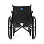 Medline Guardian K1 Manual Wheelchair, 18" Seat Width, Full Length Arms, Elevating Leg Rests, Black (K1186V11E)~#|#~sp316752033_sc7