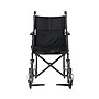 Medline Transport Wheelchair, 19" Seat Width, Fixed Full Length Arms, Swing-Away Footrests,Black (MDS808200B)~#|#~sp316752524_sc7