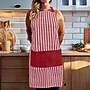 Better Houseware Adjustable Striped Apron, Red (BTH1685R)~#|#~sp316754815_sc7