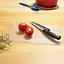 Better Houseware 10 in. x 14 in. Acrylic Cutting Board, Silver (BTH34411)~#|#~sp316754846_sc7