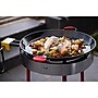 Ringg Outdoor Enameled Carbon Steel 18 in. Frying Pan, Black (PP18)~#|#~sp316754988_sc7