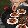 Ringg Outdoor Enameled Carbon Steel 22 in. Frying Pan, Black (PP22)~#|#~sp316755012_sc7