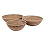 LEXA by Joyce Chen Bamboo Bowl Set, 3-Piece, Black/Natural (LX3BSS-BKB)~#|#~sp316757844_sc7