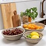 LEXA by Joyce Chen Bamboo Bowl Set, 3-Piece, Black/Natural (LX3BSS-BKB)~#|#~sp316757858_sc7