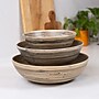 LEXA by Joyce Chen Bamboo Bowl Set, 3-Piece, Black/Natural (LX3BSS-BKB)~#|#~sp316757865_sc7
