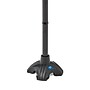 Medline 4U Adjustable Small Quad Offset Handle Folding Cane, Black (4UCANE)~#|#~sp316758134_sc7