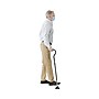 Medline 4U Adjustable Small Quad Offset Handle Folding Cane, Black (4UCANE)~#|#~sp316758137_sc7