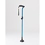 Medline TriGlide Adjustable Small Quad Offset Handle Folding Cane, Blue (TGLCANEB)~#|#~sp316758194_sc7