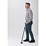 Medline TriGlide Adjustable Small Quad T-Handle Folding Cane, Black (TGLCANE)~#|#~sp316758261_sc7