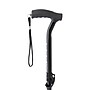 Medline TriGlide Adjustable Small Quad T-Handle Folding Cane, Black (TGLCANE)~#|#~sp316758265_sc7