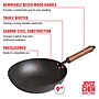 Joyce Chen Classic Carbon Steel 9.5 in. Frying Pan, Black (J21-0509)~#|#~sp316759969_sc7