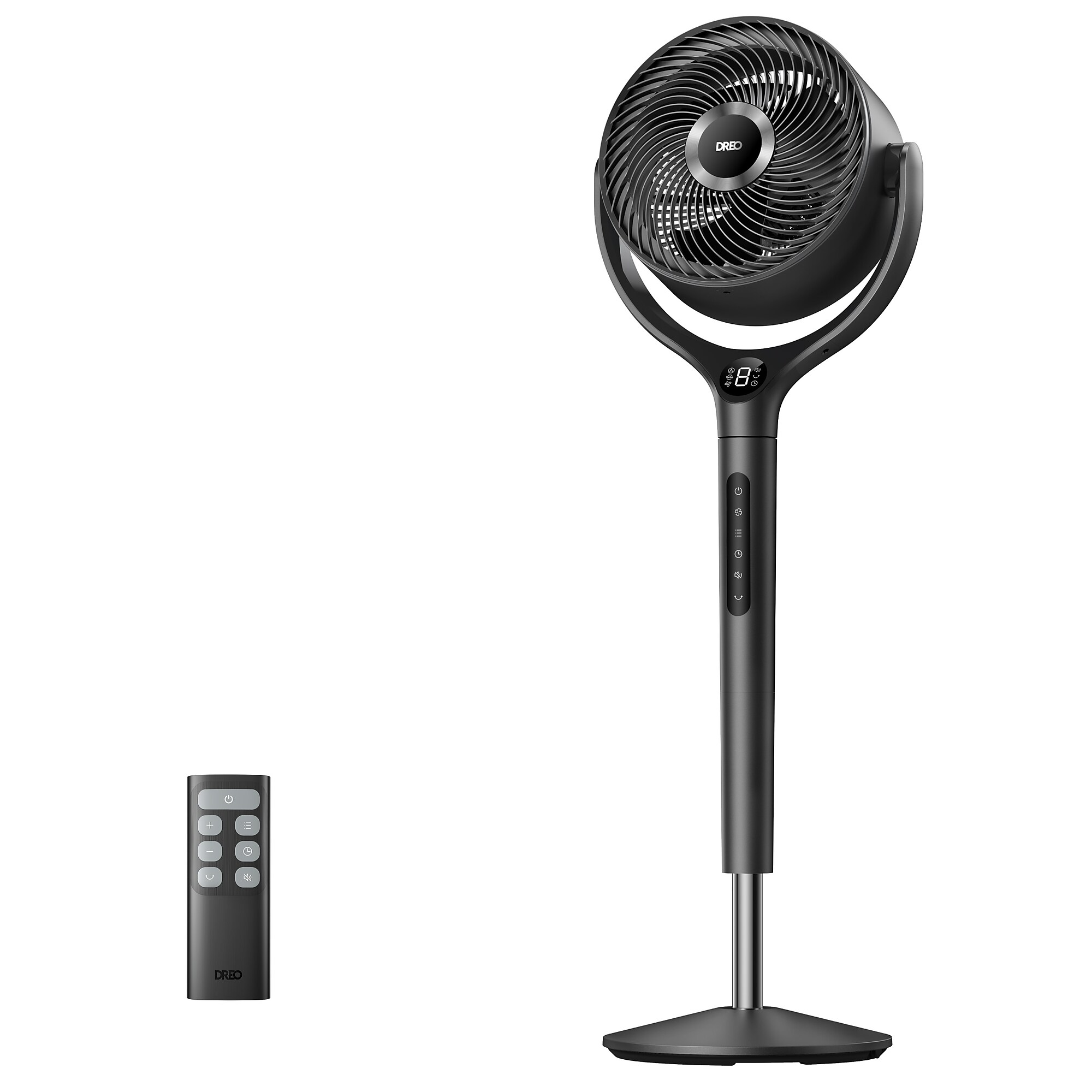 Dreo Oscillating Pedestal Fan, 9-Speed, Black (DRHPF023) Sansujyuku sansujyuku.com