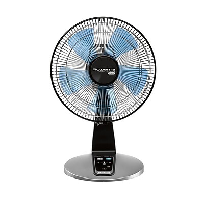 Rowenta Turbo Silence Table Fan 12″ Oscillating Pedestal Fan, 5-Speed, Black (VU2660U2) Sansujyuku sansujyuku.com