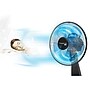 Rowenta Turbo Silence Table Fan 12" Oscillating Pedestal Fan, 5-Speed, Black (VU2660U2)~#|#~sp316770373_sc7