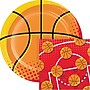 Say Hooray! Birthday Sport Spirit Basketball Tableware Kit, Serves 16 Guests (DTC0074EBSK2G)~#|#~sp316865851_sc7
