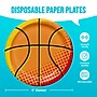 Say Hooray! Birthday Sport Spirit Basketball Tableware Kit, Serves 16 Guests (DTC0074EBSK2G)~#|#~sp316865853_sc7