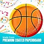 Say Hooray! Birthday Sport Spirit Basketball Tableware Kit, Serves 16 Guests (DTC0074EBSK2G)~#|#~sp316865854_sc7