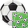 Say Hooray! Birthday Sport Spirit Soccer Tableware Kit, Serves 16 Guests (DTC0074ESOC2G)~#|#~sp316865862_sc7