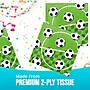 Say Hooray! Birthday Sport Spirit Soccer Tableware Kit, Serves 16 Guests (DTC0074ESOC2G)~#|#~sp316865868_sc7