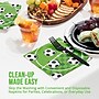 Say Hooray! Birthday Sport Spirit Soccer Tableware Kit, Serves 16 Guests (DTC0074ESOC2G)~#|#~sp316865869_sc7