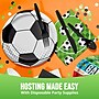 Say Hooray! Birthday Sport Spirit Soccer Tableware Kit, Serves 16 Guests (DTC0074ESOC2G)~#|#~sp316865870_sc7