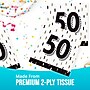Say Hooray! Golden Wishes 50th Birthday Tableware Kit, Serves 16 Guests (DTC9506E502G)~#|#~sp316865890_sc7