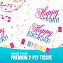 Say Hooray! Birthday Brights Tableware Kit, Serves 16 Guests (DTC0071E2G)~#|#~sp316865924_sc7