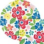 Say Hooray! Birthday Abundant Florals Tableware Kit, Serves 16 Guests (DTC0070E2G)~#|#~sp316865937_sc7