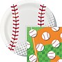 Say Hooray! Birthday Sport Spirit Baseball Tableware Kit, Serves 16 Guests (DTC0074EBSE2G)~#|#~sp316865961_sc7