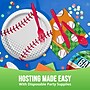 Say Hooray! Birthday Sport Spirit Baseball Tableware Kit, Serves 16 Guests (DTC0074EBSE2G)~#|#~sp316865969_sc7