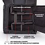 USA GEAR Digital SLR Camera Backpack with Laptop Compartment, Black (GRSLS17100BKWS)~#|#~sp316866236_sc7
