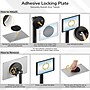 Mount-It! Universal Anti-Theft Tablet Countertop Stand, Holds Up to 2.2 lbs., Black, (MI-3891)~#|#~sp316928475_sc7