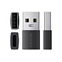 Satechi USB-A to USB-C Adapter, Space Black, 2/Pack (ST-A2TAUCC)~#|#~sp316934201_sc7
