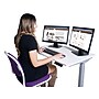 Victor Technology 36"W Electric Adjustable Standing Desk, White (DC830W)~#|#~sp317097570_sc7