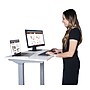 Victor Technology 36"W Electric Adjustable Standing Desk, White (DC830W)~#|#~sp317097571_sc7