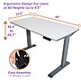 Victor Technology 48"W Electric Adjustable Standing Desk, White (DC840W)~#|#~sp317097587_sc7