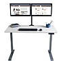 Victor Technology 48"W Electric Adjustable Standing Desk, White (DC840W)~#|#~sp317097589_sc7