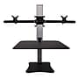 Victor Technology Electric Triple Monitor Standing Desk Workstation (DC475)~#|#~sp317097602_sc7
