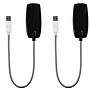 Excello Brands USB LED Flexible Light, Black, 2/Pack (USB-LED-LG-BK-2)~#|#~sp317097625_sc7
