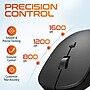 Delton T42 Wireless Keyboard and M42 Optical Mouse Combo, Black (DKBMT42-WB)~#|#~sp317286820_sc7