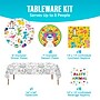 Say Hooray! Birthday Animal Jamboree Tableware Kit, Serves 8 Guests (DTC0068E2A)~#|#~sp317289436_sc7